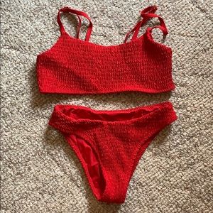 Scrunchy bikini